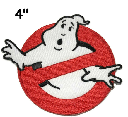 Ghostbusters nessun fantasmi che abitudine ha ricamato il ferro della toppa su/che cuce sul film Logo Applique del distintivo