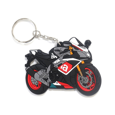 Tachimetri a catena chiave del PVC della motocicletta su ordinazione di 3D Yamaha delicatamente di gomma