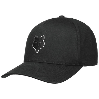 Uni Logo Head Flexfit Cap by FOX Cap logo ricamato con sweatband di cotone e bordo