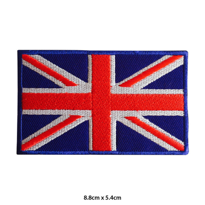 Il ferro BRITANNICO di Jack National Flag Embroidered Patch del sindacato sopra cuce sul distintivo