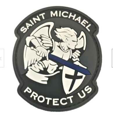 Il morale del PVC di Michael Protect Us Custom del san rattoppa il collegamento 10C del Velcro