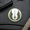 Toppe di gomma su ordinazione di Star Wars Jedi di ordine di morale della toppa su ordinazione del PVC