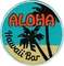 Il ferro in barre delle Hawai cuce sul distintivo ricamato spiaggia hawaiana delle palme dei vestiti della toppa