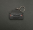 La catena chiave di gomma molle del PVC di BMW E92 M3 ha personalizzato il logo promozionale del regalo