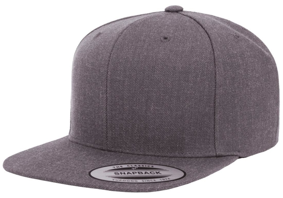 Cappello Snapback classico in cotone lavato Plain Blank Snap Back 6089 Berretto da baseball regolabile