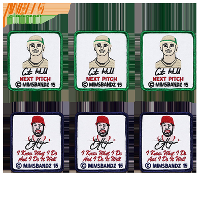 Patch di ricamo per cappello da baseball OEM ODM