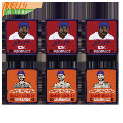 Patch di ricamo per cappello da baseball OEM ODM