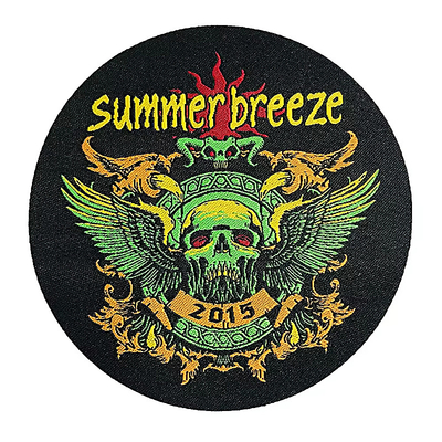 Patch di abbigliamento tessuto su misura Taglio laser con design personalizzato unico