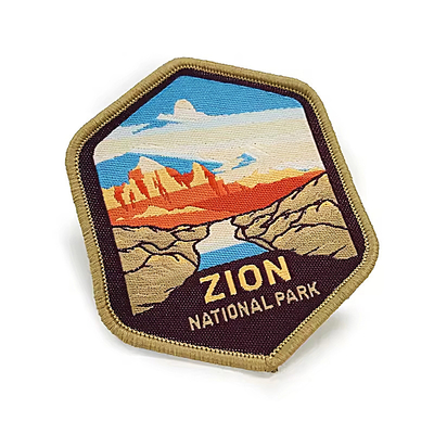 Patch di etichetta su tessuto di ferro personalizzato Brand Logo Badge Patch tessuti per abbigliamento