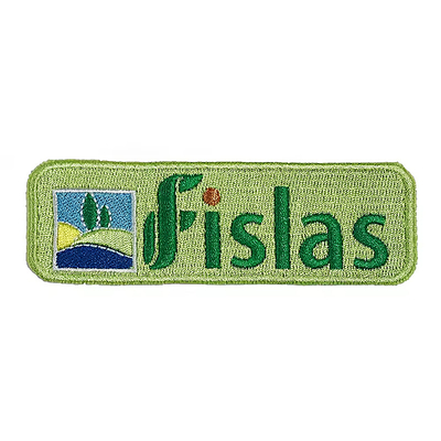Badge ricamato personalizzato Velcro patch per jeans e giacche