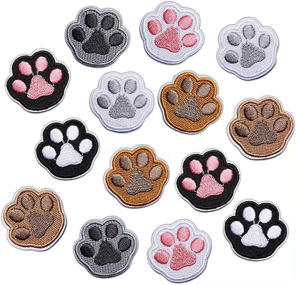 Patch di ferro su ricamo personalizzato Patch di logo ricamato