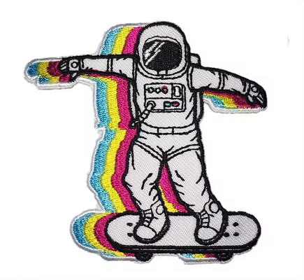 Trasferimento di calore Patch Ferro su abiti Ricamo Patch Logo personalizzato progettista Stampa Patch Ricamo