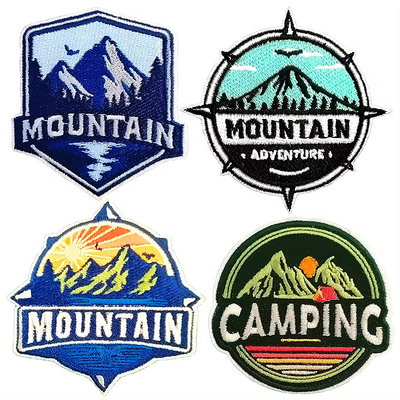 Trasferimento di calore Patch Ferro su abiti Ricamo Patch Logo personalizzato progettista Stampa Patch Ricamo