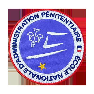 Patch di logo in tessuto ricamato con attacco di gancio per cappelli e abbigliamento personalizzati