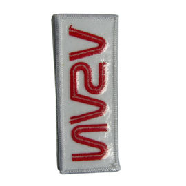 Patch di ricamo in ferro su stoffa Twill Custom Patch di ricamo per uniformi giacche cappelli e più MOQ basso Artwork gratuito Rapido campione Tim
