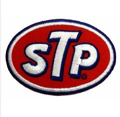 Motorsport 2,5&quot; di corsa del garante di STP x 3,6&quot; toppa di Logo Sew Ironed On Embroidery