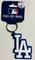 Los Angeles Dodgers a catena chiave di gomma flessibili MLB dei campioni di baseball del PVC