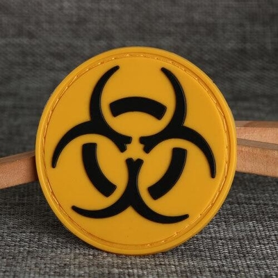il PVC di gomma 3D rattoppa le tattiche d'avvertimento di radiazione nucleare di rischio biologico