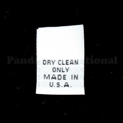 1000 etichette di nome tessute pc per il PMS del confine di Merrow dei vestiti colorano non restringente lavabile