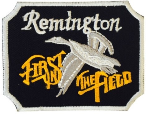 Toppa del ricamo di Remington Fire Arms Iron On per i vestiti 9x6cm