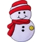 Pupazzo di neve di Natale Toppa ricamata personalizzata Iron / Sew On Decoration XMAS Applique Badge