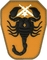 Toppa tattica delle toppe del PVC di morale dell'esercito militare su ordinazione di gomma dello scorpione