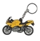 3D motociclo Logo For Promotion Gift su ordinazione a catena chiave di gomma