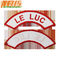 Il morale Hook Loop LE LUC Custom ha ricamato il logo su misura toppa per l'uniforme