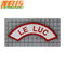 Il morale Hook Loop LE LUC Custom ha ricamato il logo su misura toppa per l'uniforme