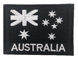 Protezione del velcro della toppa del ricamo del confine del laser Merrow del modello della bandiera dell'Australia